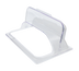 Thumbnail image #1 for Crestware Half-Size Dome Flip-Top Tray Cover, Clear Polycarbonate