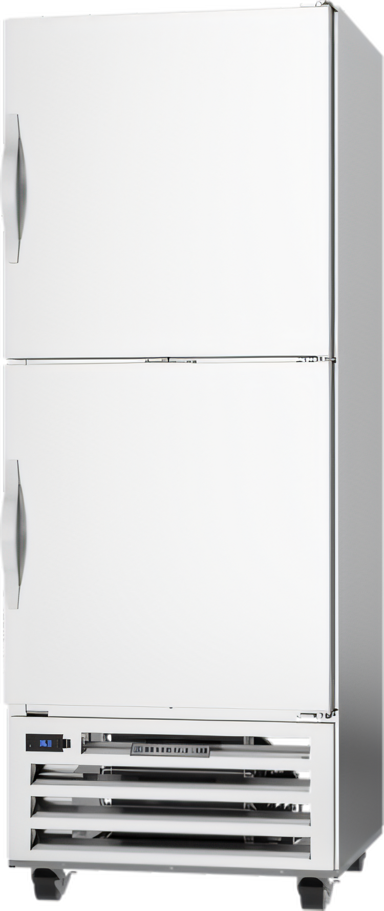 Product image #1 for Beverage-Air One-Section Reach-In Refrigerator with Solid Half Doors, Bottom-Mounted Self-Contained, 16.85 Cu. Ft.