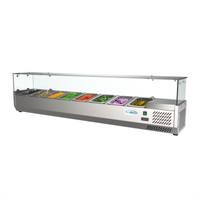 Koolmore SCDC-8P-SG Refrigerated Prep Tables