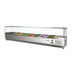 Thumbnail image #1 for KoolMore 71-Inch Refrigerated Countertop Condiment Prep Station with 8 1/3 Pan Capacity