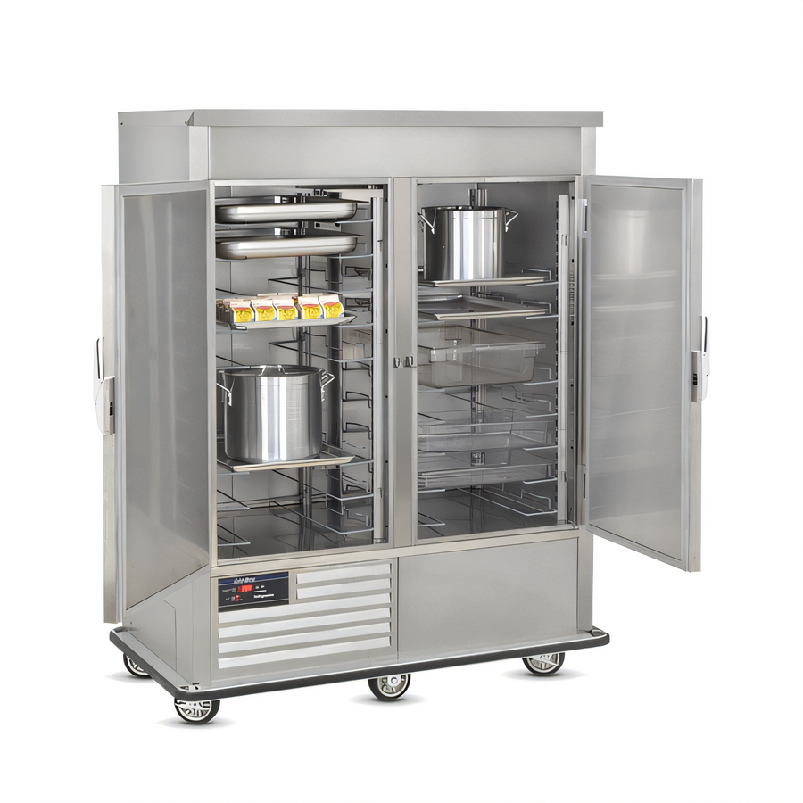Product image #1 for FWE URS-20 2-Section Mobile Refrigerated Cabinet for 20 Full-Size Sheet Pans