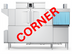 Thumbnail image #1 for Hobart CL86C-DWR Steam-Heated High-Temperature Rack Conveyor Dishwasher with Drain Water Energy Recovery