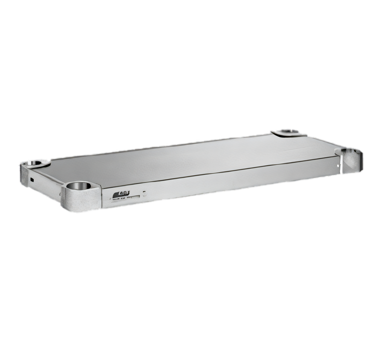 Product image #1 for Eagle Group Quik-Set 36 Inch x 24 Inch Solid Flat Shelf, 16-Gauge Galvanized Steel, Green Epoxy Finish