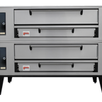 Thumbnail image #1 for Marsal (Middleby) SD-10866 Single-Deck Gas Pizza Oven, 2-Inch Brick Deck, 8 x 18-Inch Pie Capacity, Stainless Steel Exterior