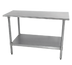 Thumbnail image #1 for Advance Tabco TT-306-X Special Value Series Stainless Steel Prep Tables
