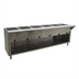 Thumbnail image #1 for Advance Tabco Triumph Supreme Electric Hot Food Table with 6 Sealed Wells and Open Cabinet Base
