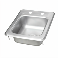 John Boos Pro-Bowl 1-Compartment Drop-In Stainless Steel Sink with 9