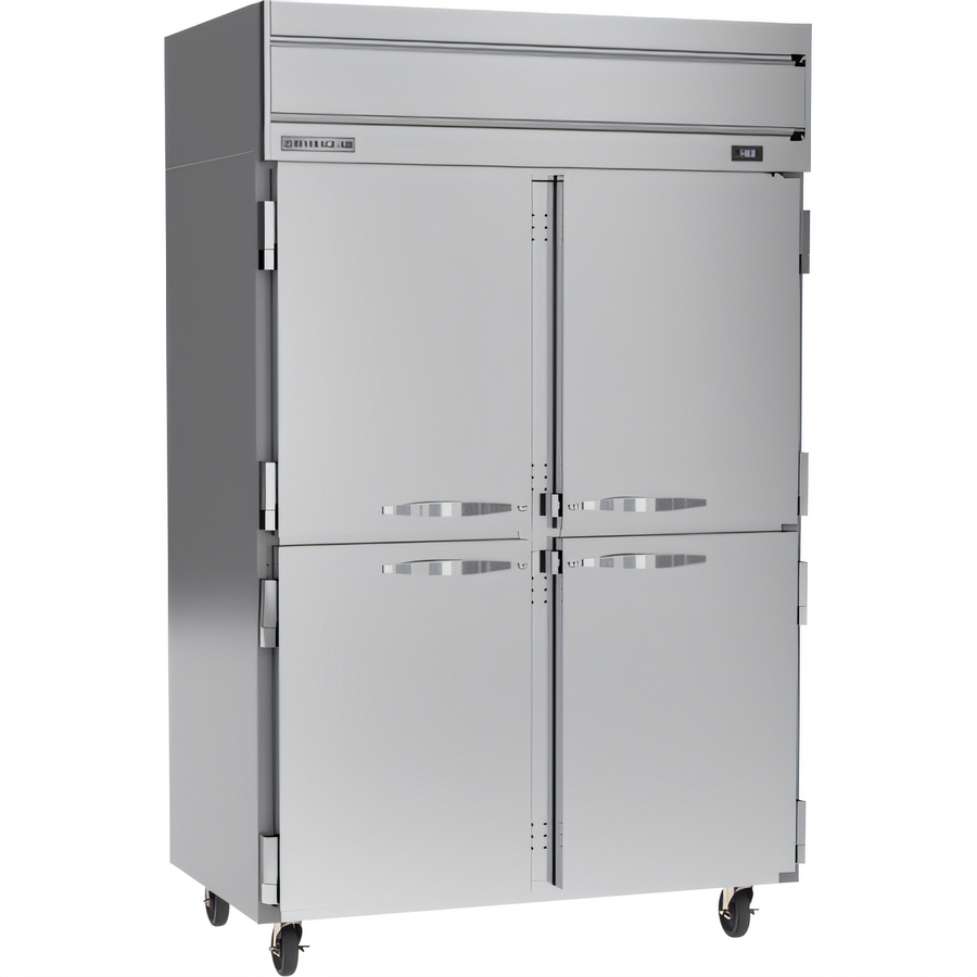Product image #1 for Beverage-Air Horizon Series Two-Section Top-Mount Reach-In Freezer, Four Half Solid Doors, 45.2 Cu. Ft.