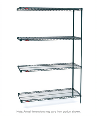 Metro Super Erecta Add-On Wire Shelving Unit, 72