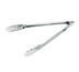 Thumbnail image #1 for Crestware 9-1/2 Inch Heavy Duty Hinged Stainless Steel Tongs