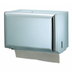 Thumbnail image #1 for Classic Manual Wall-Mounted Single-Fold Paper Towel Dispenser, Bright Chrome, 500 Capacity