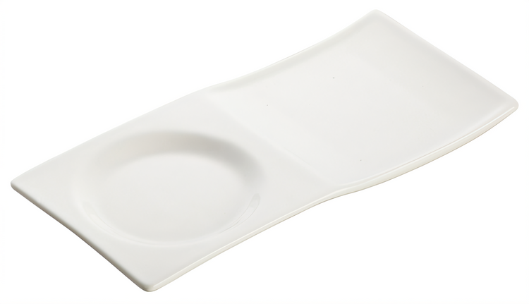 Product image #1 for Winco WDP012-101 Ardesia Bone & Fine China
