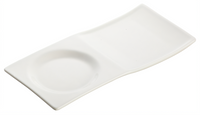 Winco WDP012-101 Ardesia Bone & Fine China