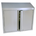 Thumbnail image #1 for 36 Inch Wall-Mounted Stainless Steel Storage Cabinet with Hinged Doors and Lock
