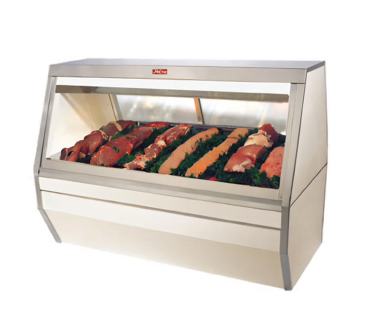 Product image #1 for Howard-McCray 119-Inch Wide Remote Red Meat Double Duty Service Case with Stainless Steel Construction and LED Lighting