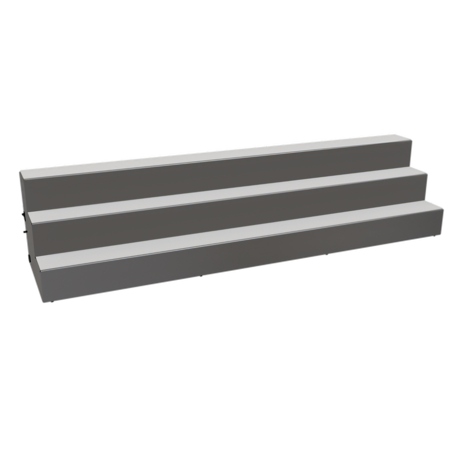 Product image #1 for Glastender 54-Inch Wide 3-Tier Lighted Liquor Display with LED Lighting