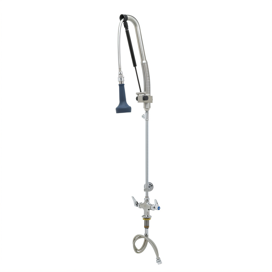 Product image #1 for T&S Brass B-0113-CR-B8TP EasyInstall DuraPull Commercial Faucets & Plumbing
