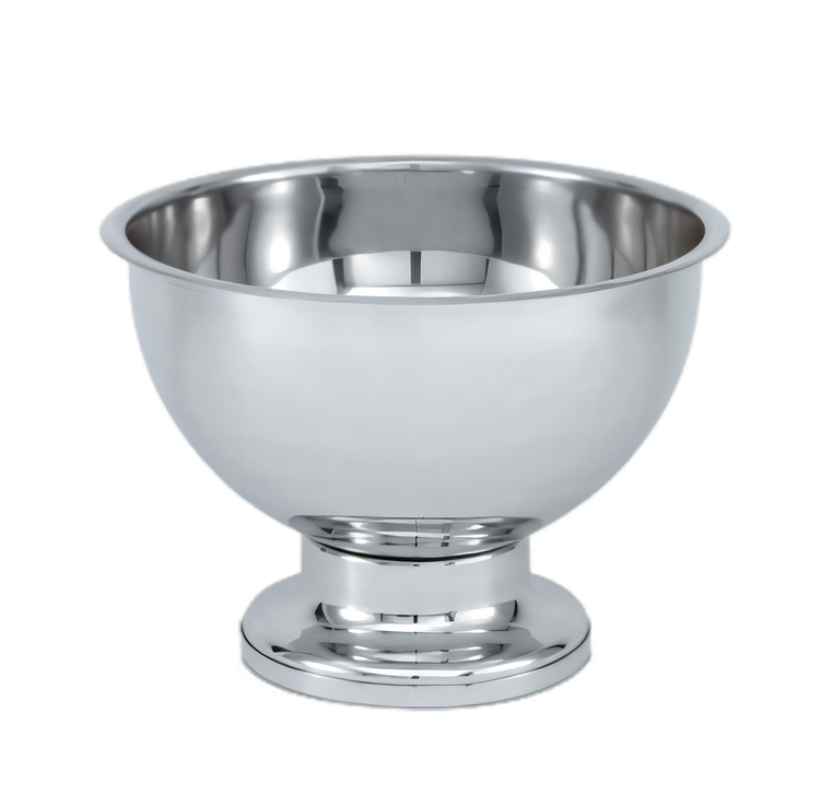 Product image #1 for Vollrath New York, New York® Mirror-Finished 18-8 Stainless Steel Punch Bowl, 4 Gallon