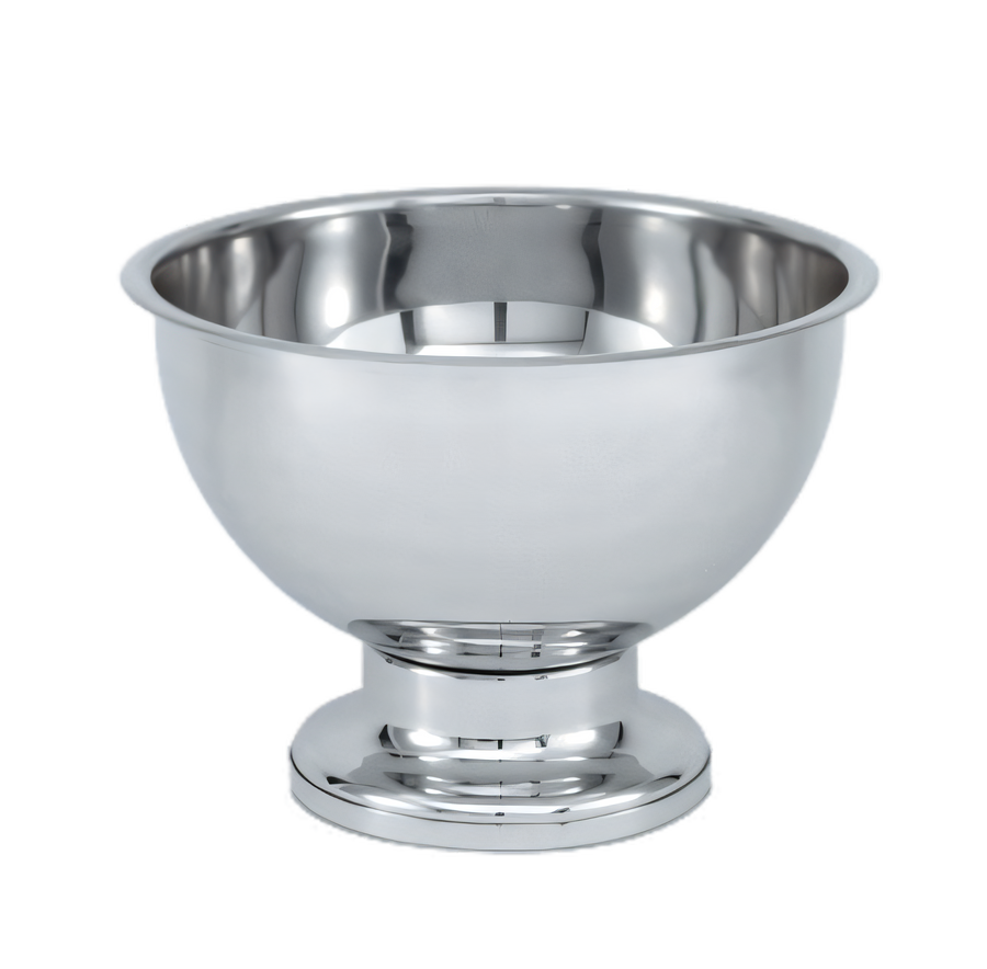 Product image #1 for Vollrath New York, New York® Mirror-Finished 18-8 Stainless Steel Punch Bowl, 4 Gallon