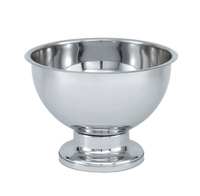 Vollrath New York, New York® Mirror-Finished 18-8 Stainless Steel Punch Bowl, 4 Gallon