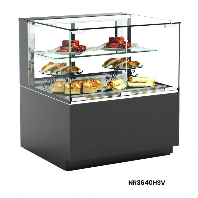 Product image #1 for Structural Concepts Reveal® Freestanding Self-Service Heated Display Case, 47-3/4-Inch Wide, Convection Heat