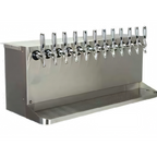 Thumbnail image #1 for Micro Matic USA SB1238-KR 40-Inch Underbar Glycol-Cooled Draft Beer Dispenser with 12 Faucets and Brushed Stainless Steel Finish