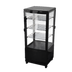 Thumbnail image #1 for Omcan 17-Inch Countertop Four-Sided Glass Refrigerated Display Case, 2-Door, 3.0 Cu. Ft.
