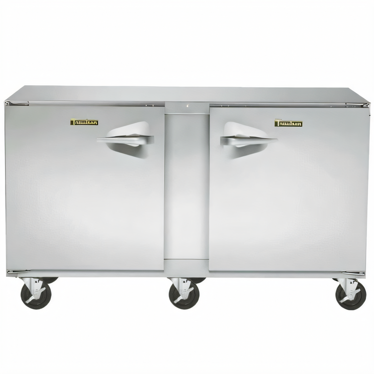 Product image #1 for Traulsen Dealer's Choice 60-Inch Two-Section Reach-In Undercounter Freezer with Solid Left/Left Doors and R290 Self-Contained Refrigeration