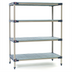 Thumbnail image #1 for MetroMax 4 4-Shelf All-Polymer Starter Shelving Unit, 36W x 24D x 74H