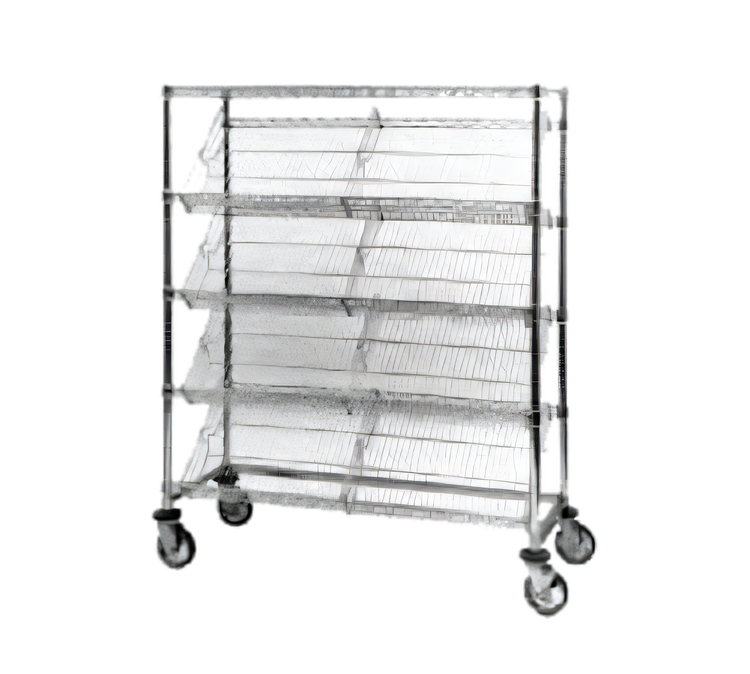 Product image #1 for Metro Super Erecta Chrome-Plated Wire Slanted Shelf, 36" W x 24" D