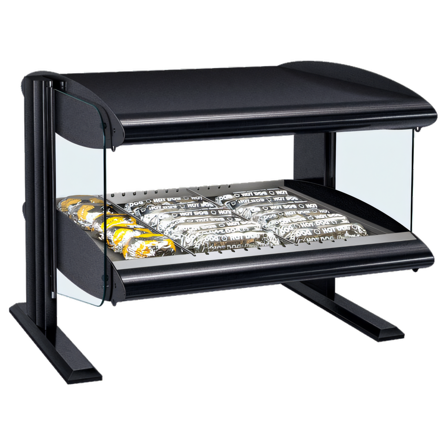Product image #1 for Hatco HXMH-24 24-Inch Countertop Horizontal Heated Merchandiser with LED Lighting