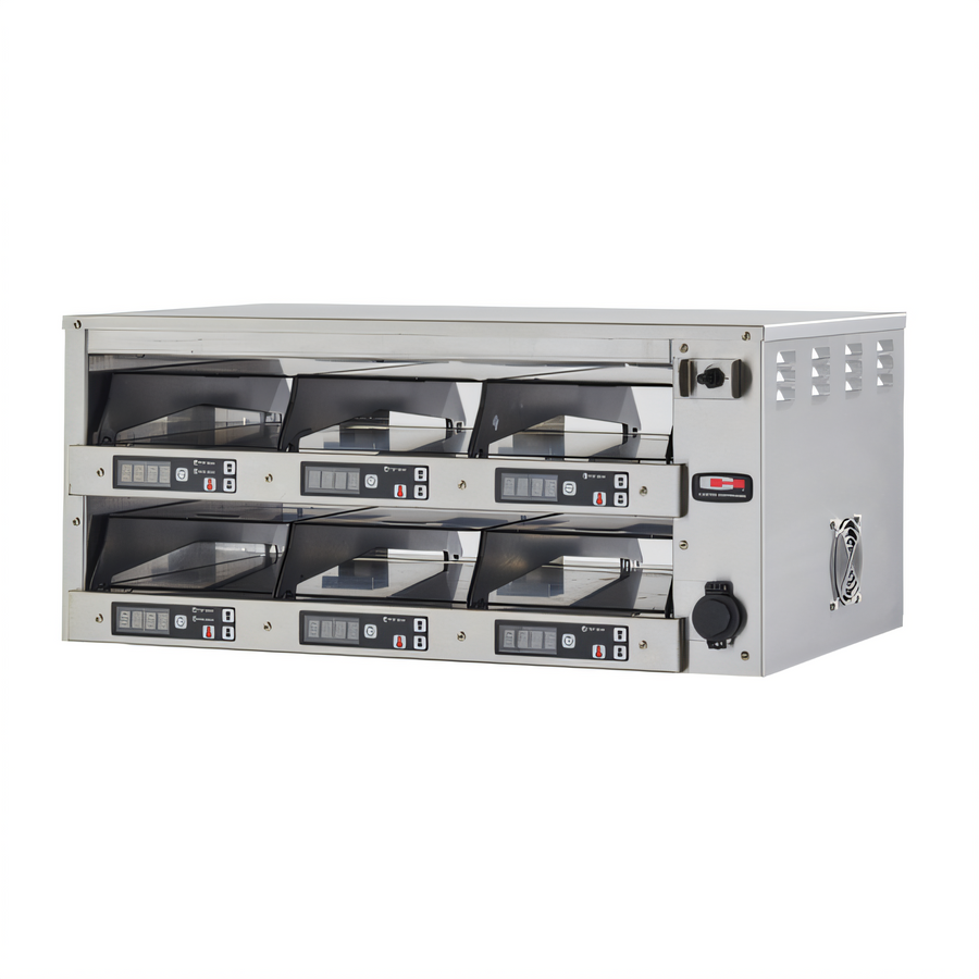 Product image #1 for Carter-Hoffmann M212S-2T Modular Hot Well Holding Cabinet, Single-Sided Access, 6-Pan Capacity