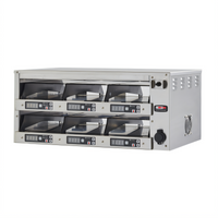 Carter-Hoffmann M212S-2T Modular Hot Well Holding Cabinet, Single-Sided Access, 6-Pan Capacity