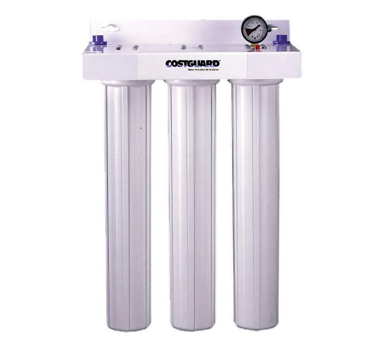 Product image #1 for Everpure CGS-55 20-Inch Low Profile Triple Series-Parallel Water Filter Housing