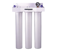 Everpure CGS-55 20-Inch Low Profile Triple Series-Parallel Water Filter Housing