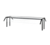 Thumbnail image #1 for Vollrath 4-Series Signature Server Double-Sided Traditional Breath Guard for 3-Well Buffet Stations