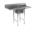 Thumbnail image #1 for Eagle Group 412 Series 1-Compartment Commercial Sink with 9-1/2 Inch Backsplash