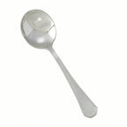 Thumbnail image #2 for Winco Victoria 0035-04 Bouillon Spoon, 18/8 Stainless Steel, Extra Heavyweight, Mirror Finish, 5-7/8 Inch Case of 25