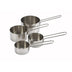 Thumbnail image #1 for Stainless Steel 4-Piece Measuring Cup Set