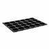 Thumbnail image #1 for Winco 24-Cup Rectangular Non-Stick Aluminum Muffin Pan, 3 oz Cups