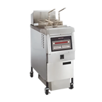 Thumbnail image #1 for Henny Penny OFE321.0 Heavy-Duty Electric Floor Open Fryer, 1 Well, Stainless Steel, Computer Controls, 65-lb Fat Capacity