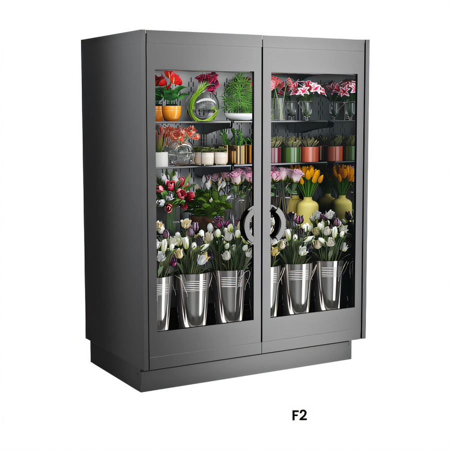 Product image #1 for Allure Self-Service Refrigerated Straight Upright Door Merchandiser, 63-Inch Wide, Remote DX