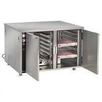 FWE TS-1633-28 Mobile Undercounter Heated Pizza Holding Cabinet, 28 Pizza Box Capacity