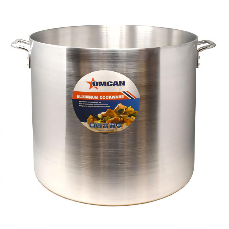 Product image #1 for Omcan USA 80 Quart Aluminum Stock Pot with Dual Handles