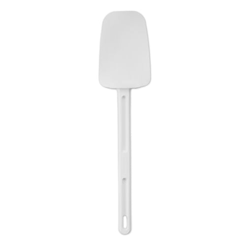 Product image #1 for Rubbermaid Commercial Clean-Rest 13-1/2 Inch White Spoon Spatula