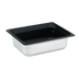 Thumbnail image #1 for Vollrath Super Pan 3 1/2 GN Solid Hotel Pan, 4 Inch Deep, Black SteelCoatX3 Non-Stick
