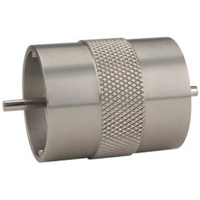 Stainless Steel Dual Flusher Cleaning Cup with Integrated Ball Lifter for D & S Systems