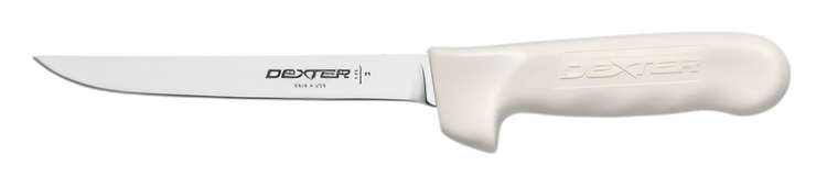 Product image #2 for Dexter Russell Sani-Safe 6 Inch Narrow Boning Knife with White Polypropylene Handle