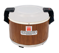 RiceMaster 18 Qt Woodgrain Electric Countertop Rice Warmer, 120V
