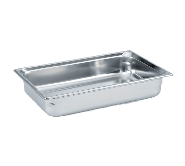 Product image #1 for Vollrath Super Pan 3 1/1 GN Solid Hotel Pan, 4-Inch Deep, 14.2 Qt, 300 Series Stainless Steel